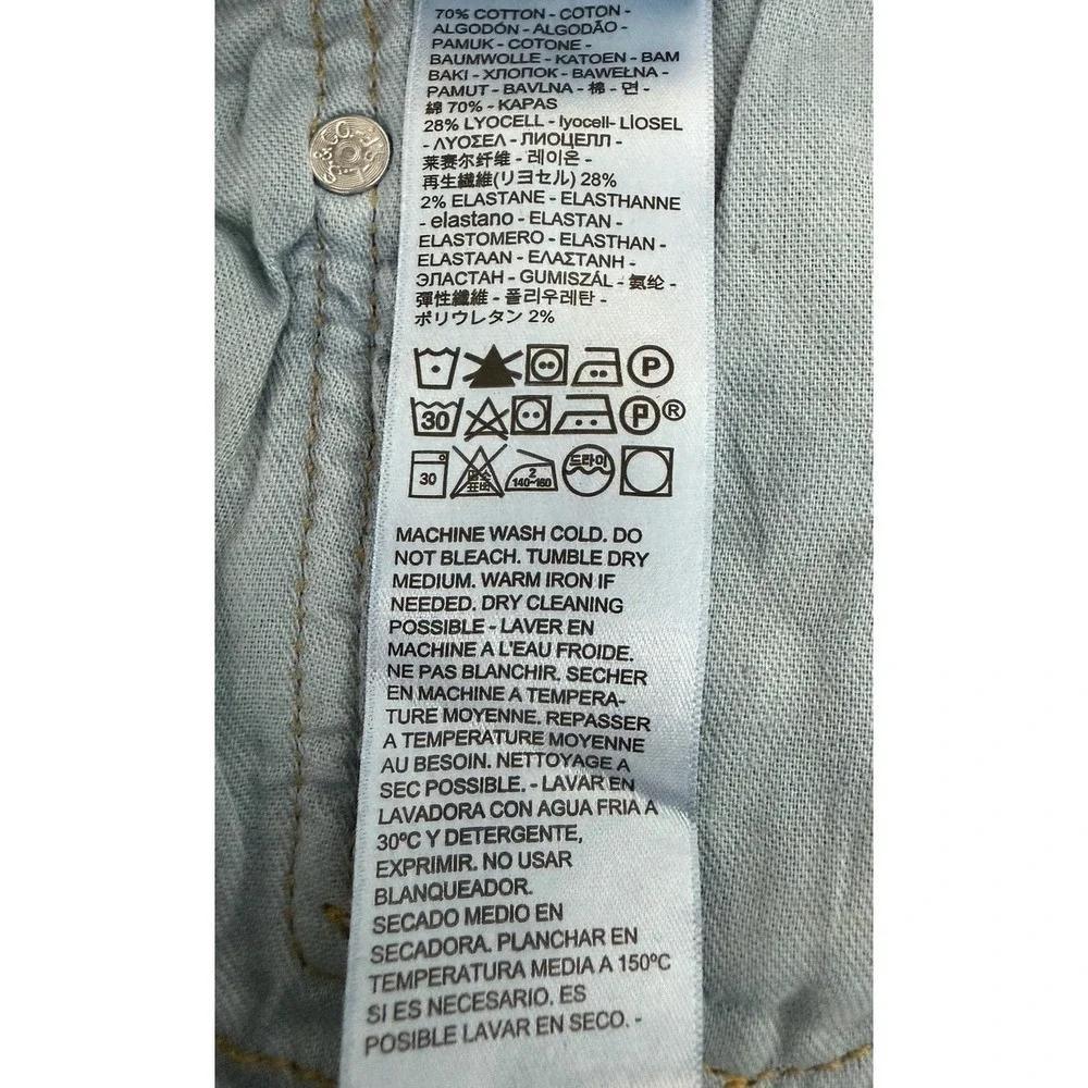 Levis Men's 502 Taper‎ Fit Stretch Jeans Clean Run - Dark Indigo Size 42X36 New